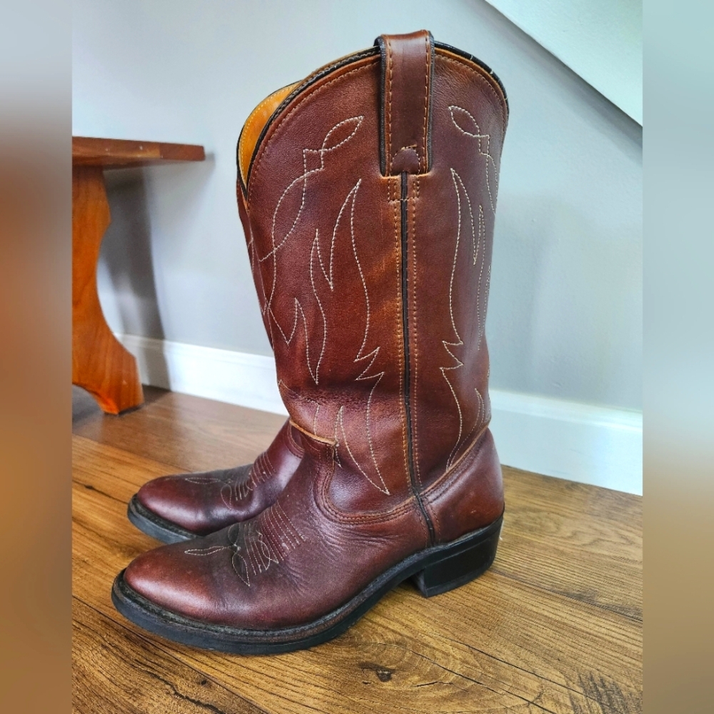 Double H Cowboy Boots Sz 9